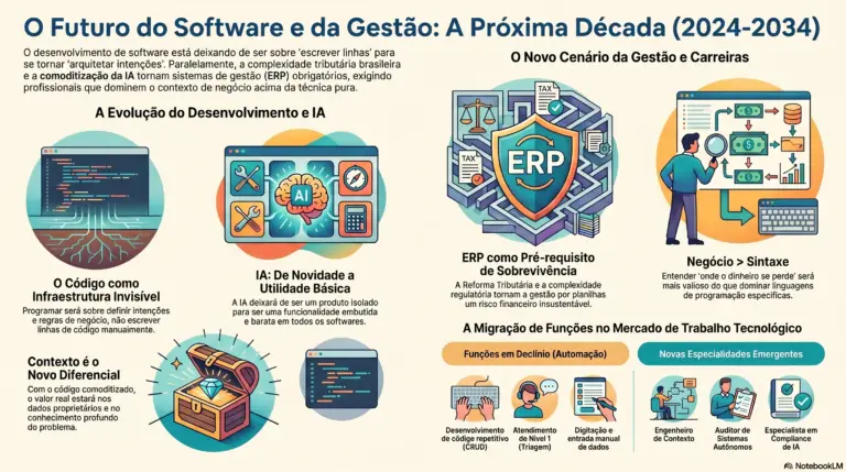 Os próximos 10 anos em software, ERP, gestão e IA: o que eu acho que vai acontecer
