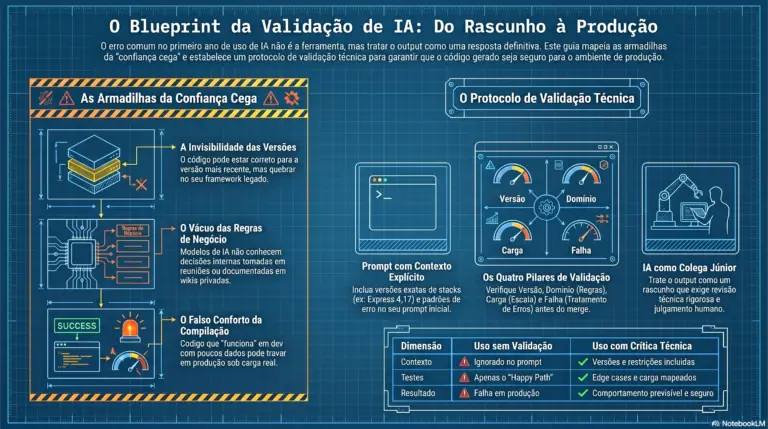 O erro que todo dev comete ao “apenas usar IA” no primeiro ano