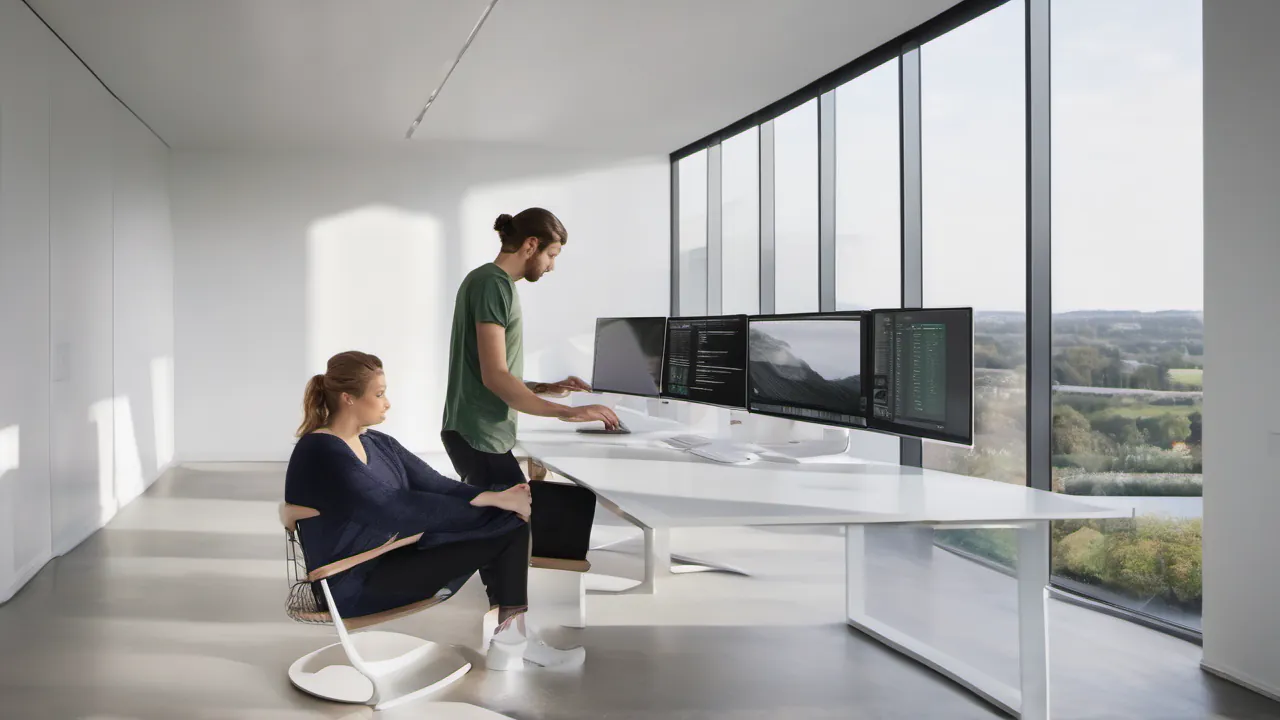 Programação em par com IA: aceleração evolutiva