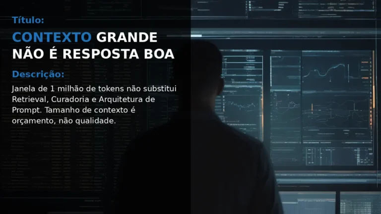 O mito do 1 milhão de tokens em janelas de contexto de IA