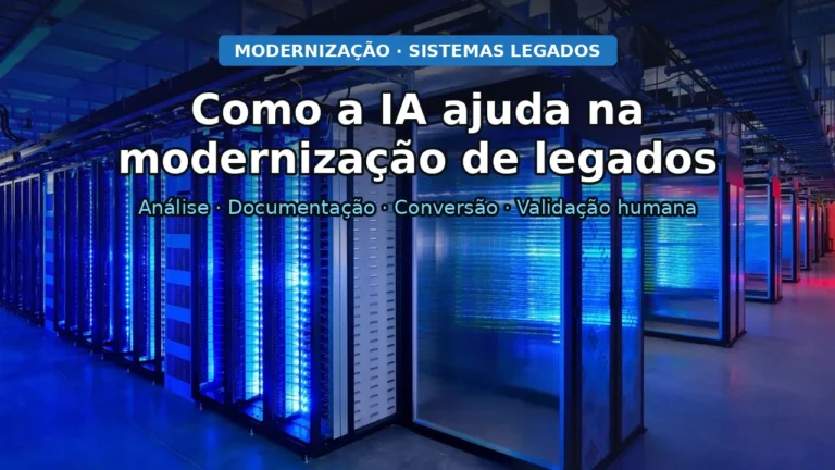 Como a IA pode ajudar na modernização de sistemas legados