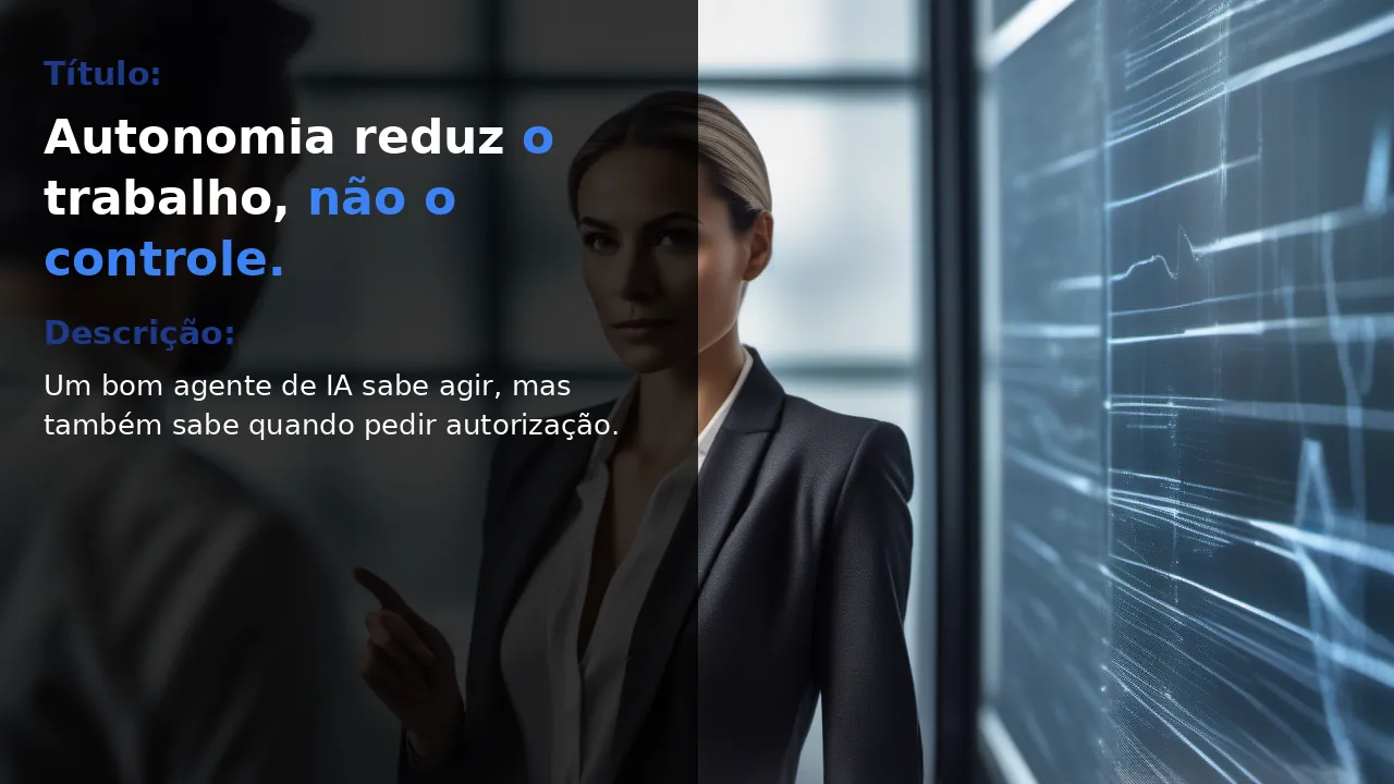 Autonomia de agentes de IA: limites e riscos