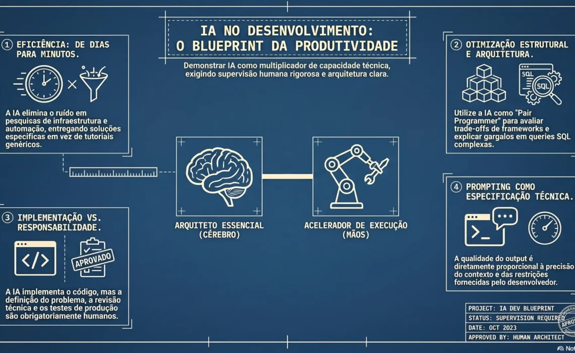 Um ano usando IA no desenvolvimento: o que mudou de verdade