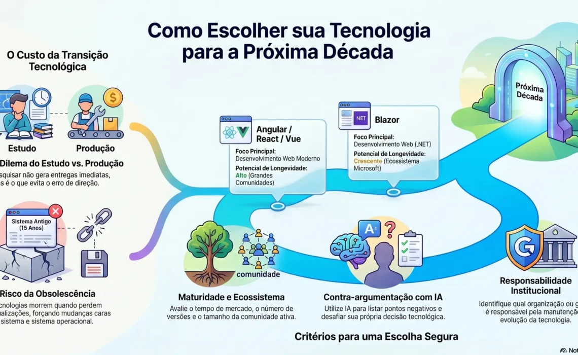 O Dilema da Década: Por que estou parando tudo para decidir o futuro do meu ERP